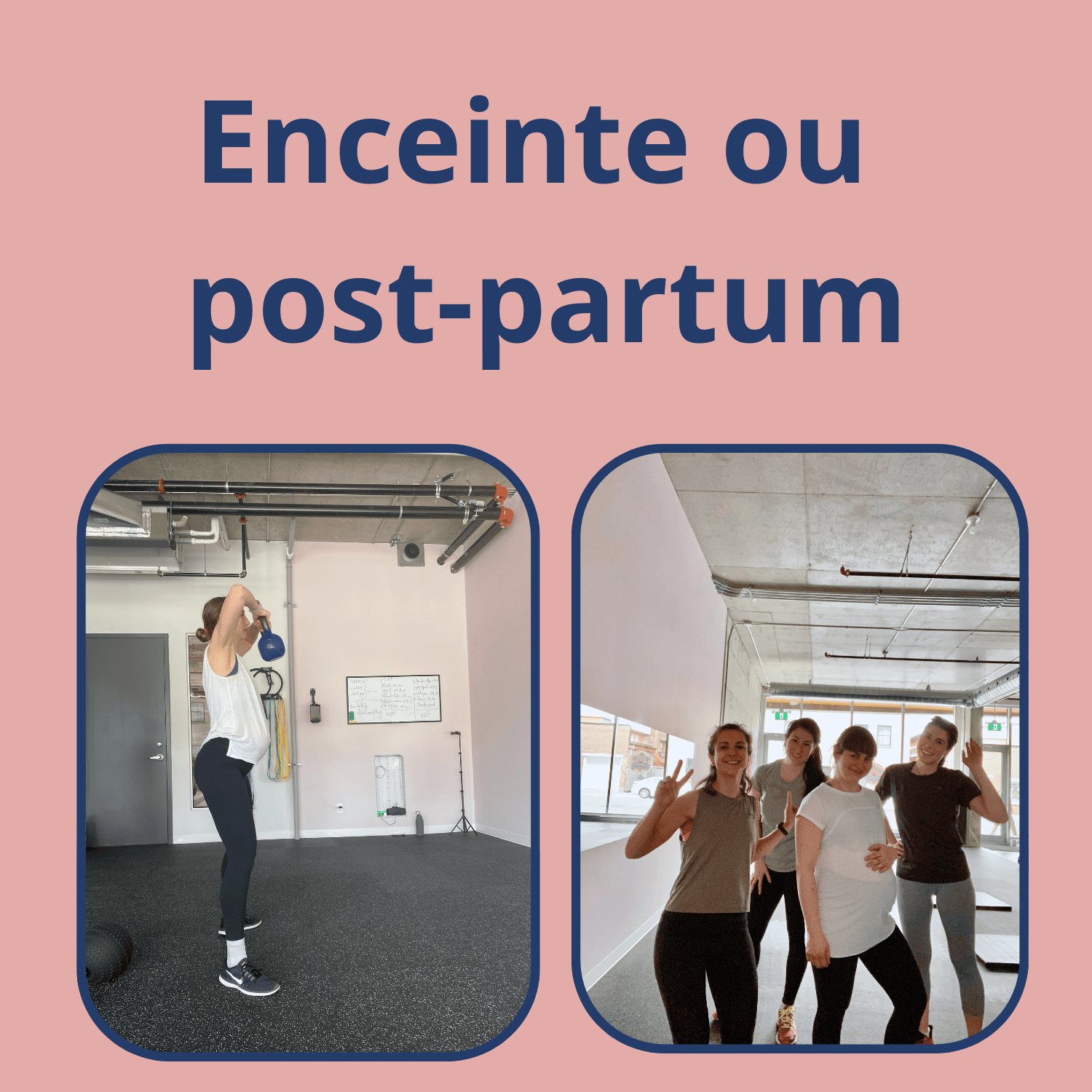 Cours pour femmes enceintes / post partum